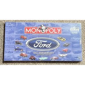 Monopoly Ford 100th Anniversary Collector's Edition Brand NEW SEALED